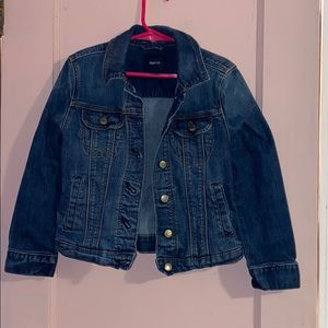 Dark blue Jean jacket for girls